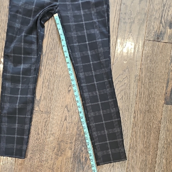 Dalia Black and Gray Checkered Pants - Picture 4 of 5